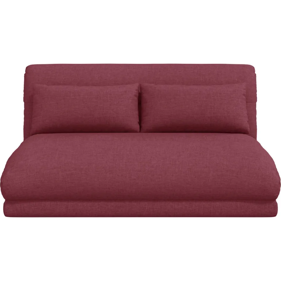 vidaXL Verstelbare vlo stoelen Wijnrood Stof, foto 4