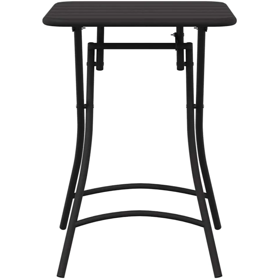 vidaXL Bistrotafel Antraciet 55 x 55 x 72,5 cm Poedercoating staal, foto 4