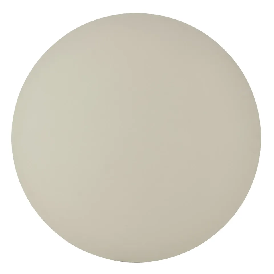 Artichok Richie houten eettafel beige - metalen onderstel - Ø120 cm, foto 2