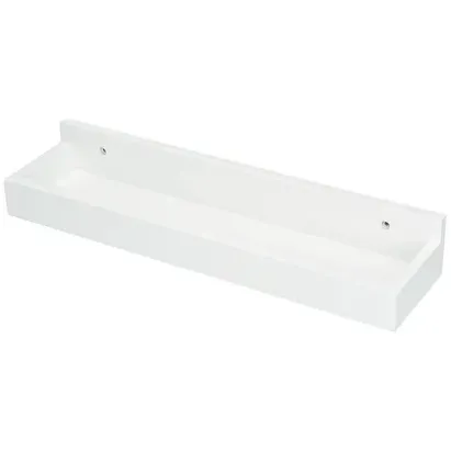 Duraline Foto Wandplank Wit Lak 6x40x10cm