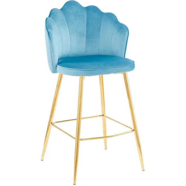 barkruk Chanelle blauw