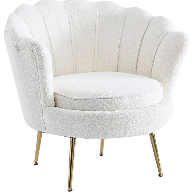 fauteuil Nina crème Beige