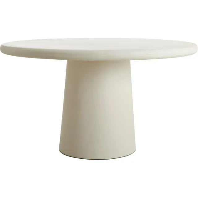 Light & Living Eettafel KULONA - Ø140x76cm - Wit