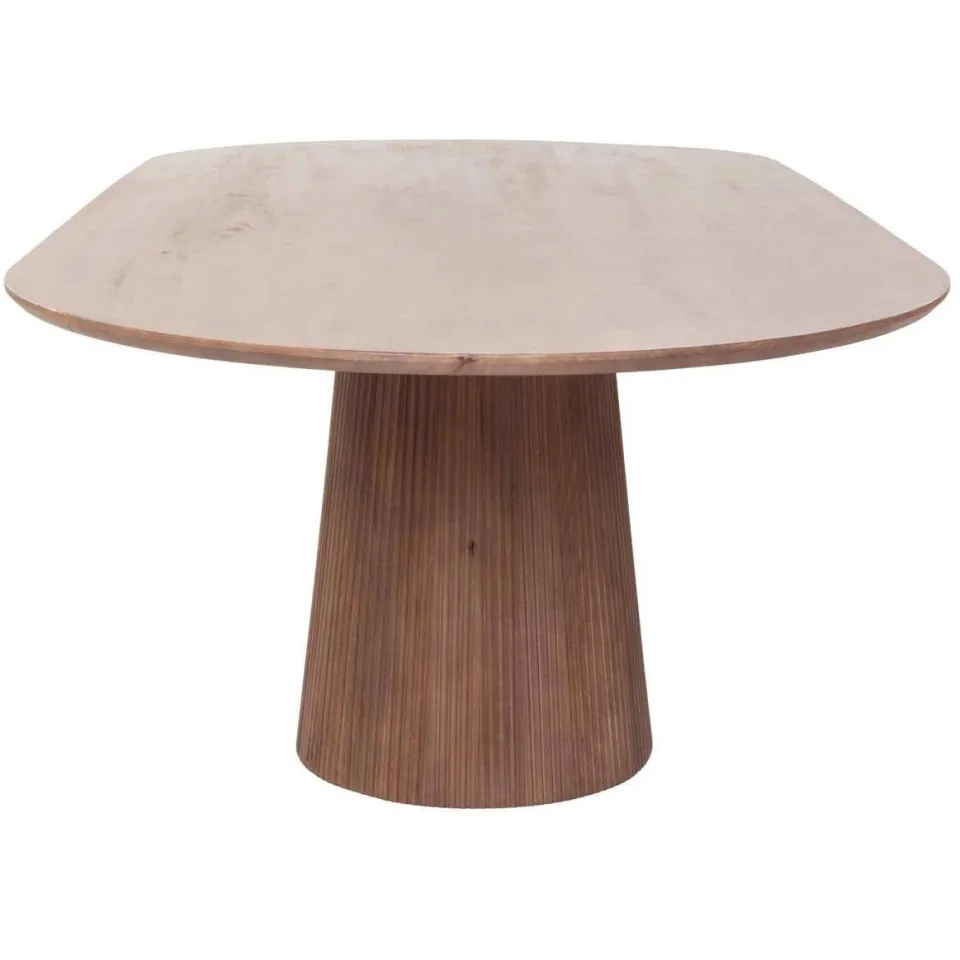 Giga Meubel Eettafel Salvador - Donkerbruin Hout - 240x110x76cm, foto 3