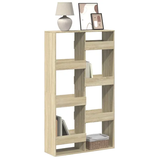 vidaXL Boekenkast 100x33x175 cm bewerkt hout sonoma eikenkleurig, foto 2