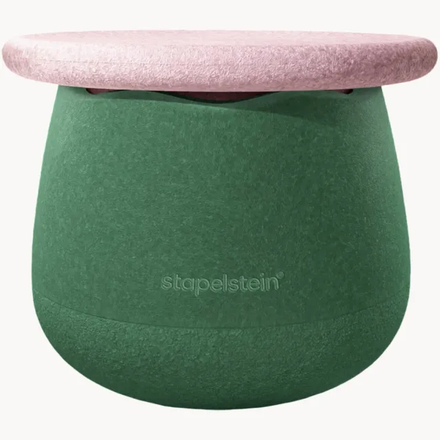 Stapelstein® Kinderopbergpoef Dynamic Groen