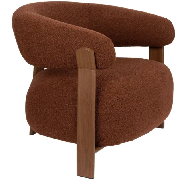 Housecraft Living Robyn Fauteuil Bruin, foto 2