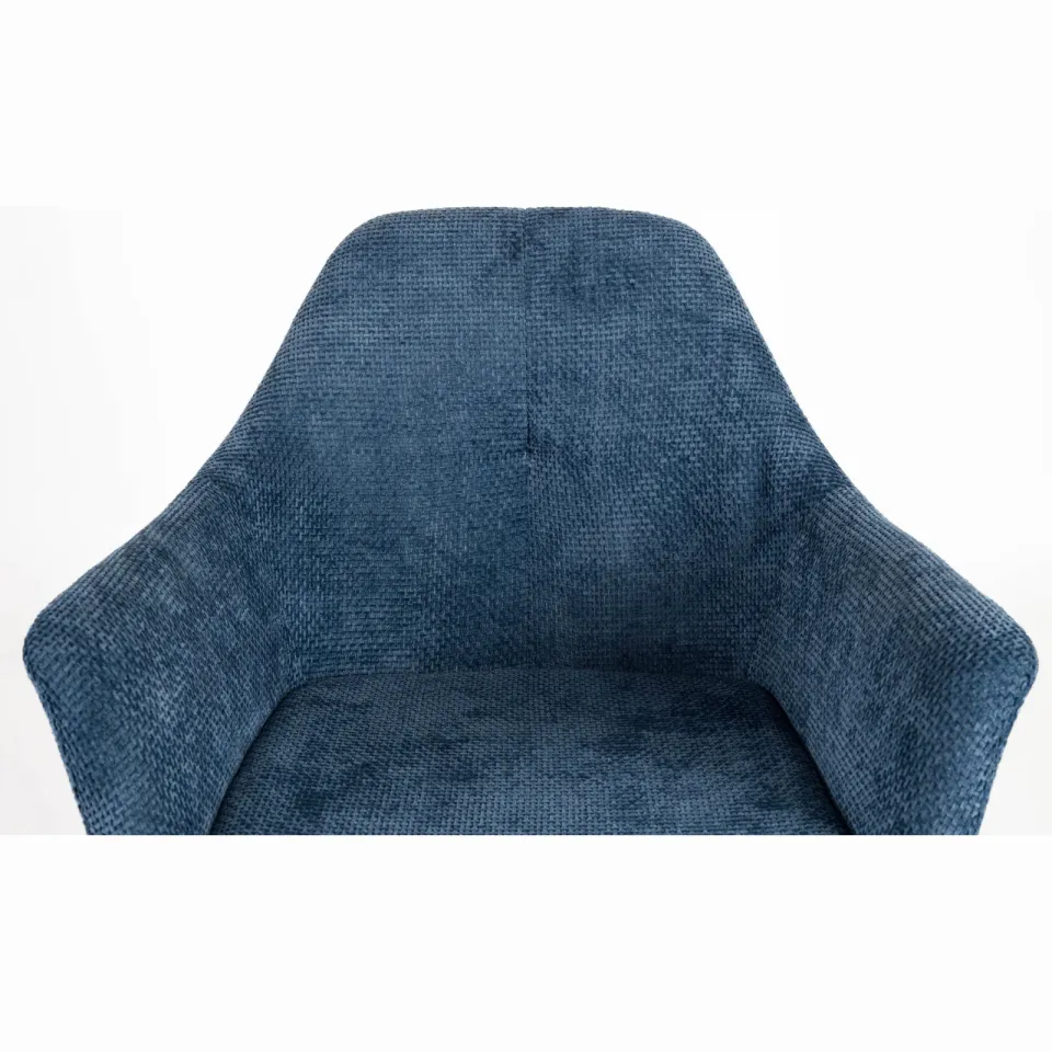 Housecraft Living Wiz eetkamerstoel blauw, foto 3