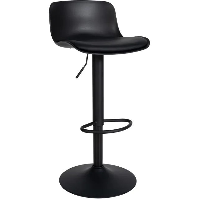 Luxe Comfort Torino 0153 barkruk - kunstleer - zwart