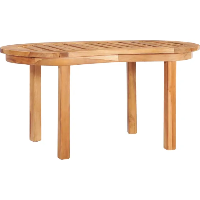 vidaXL Salontafel 90x50x45 cm massief teakhout bruin, foto 2