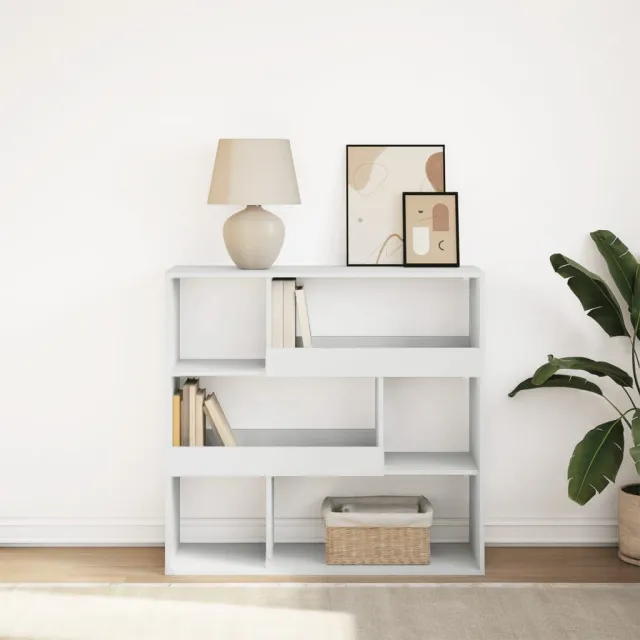 vidaXL Boekenkast/kamerscherm 100x33x94,5 cm wit, foto 2