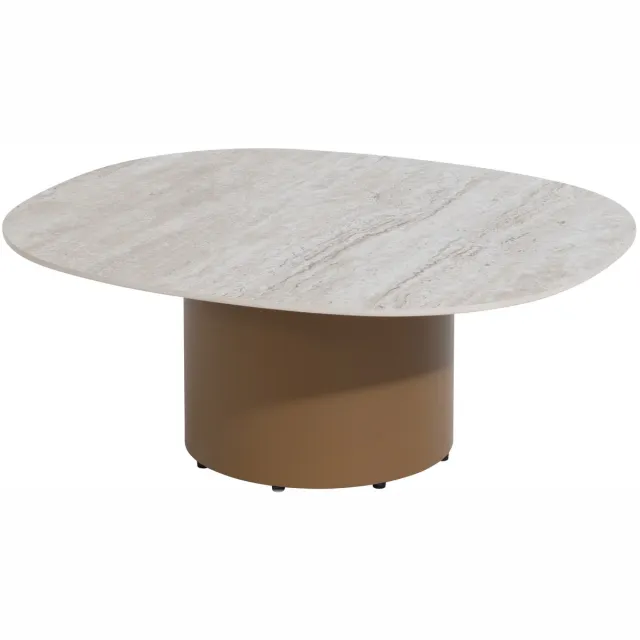 4 Seasons Outdoor Sofie lounge tuintafel 70x80xH30 cm amber 4 Seasons Outdoor