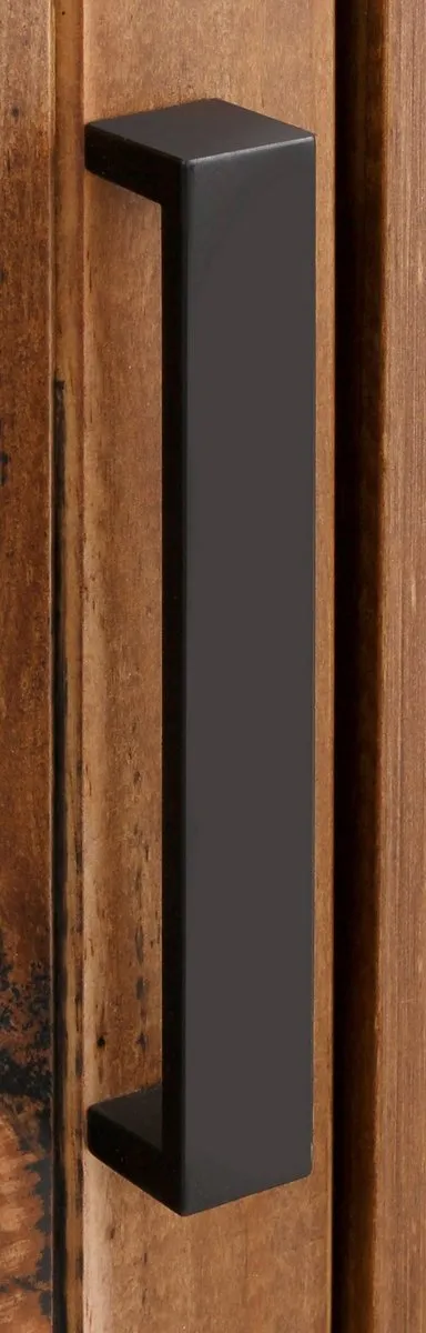 Notio Living Santo-Boekenkast - 2-Deurs 3-Planken - Bruin