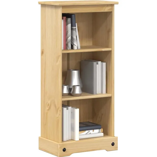 vidaXL Boekenkast Corona 46x29x100 cm massief grenenhout Bruin