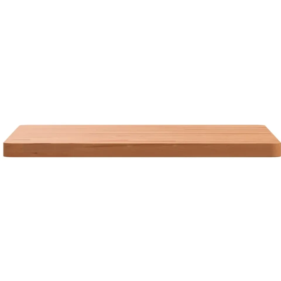 vidaXL Tafelblad vierkant 50x50x2,5 cm massief beukenhout Bruin