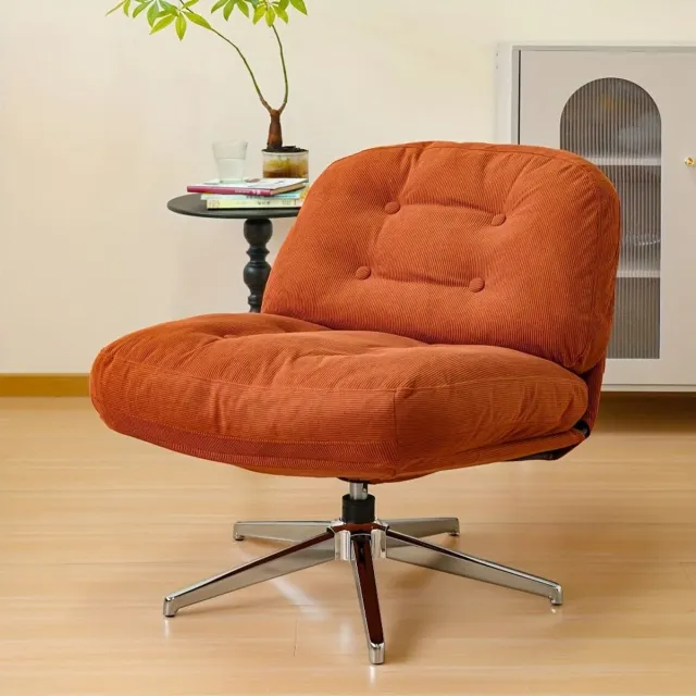 Corenia Draaifauteuil – Fauteuil – Stoel – Lounger – Relaxstoel – Compact Model – 360° Draaibaar – Stevig Hardhouten Frame – Ergonomische Rugleuning – Eenvoudig Te Reinigen – Verkrijgbaar In Meerdere Kleuren