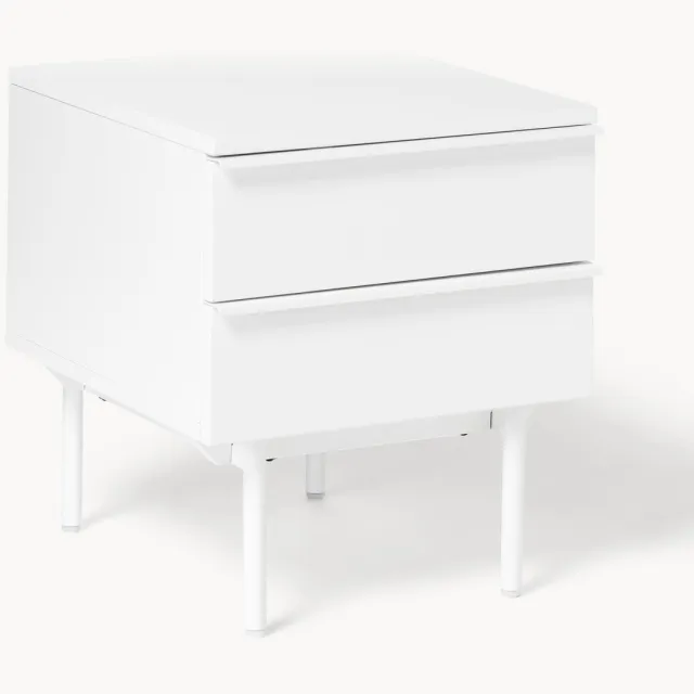 Westwing Collection Nachtkastje Elona Wit
