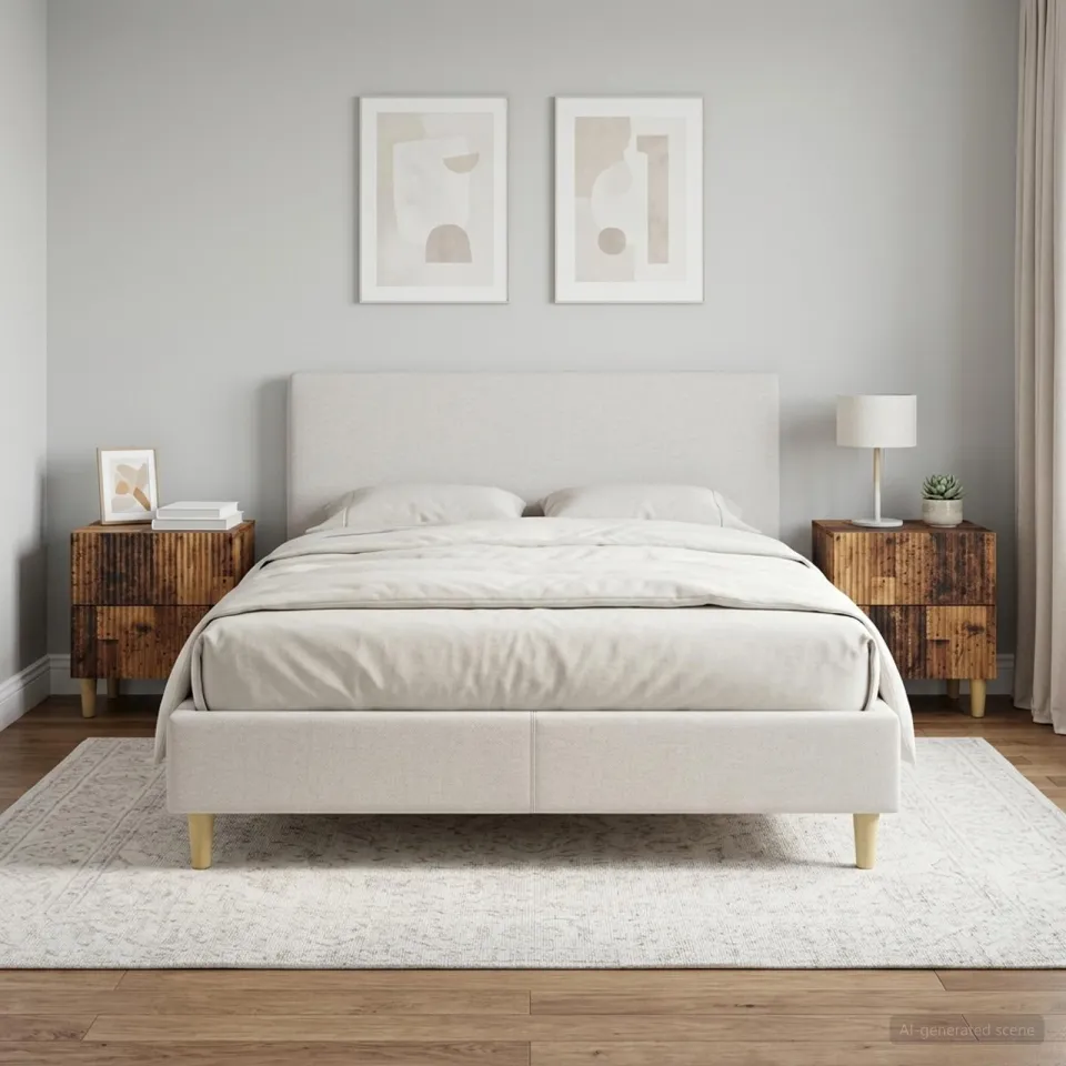 vidaXL Nachtkastje 2 st Oud hout 43 x 34,5 x 48 cm Bewerkt hout bruin, foto 4
