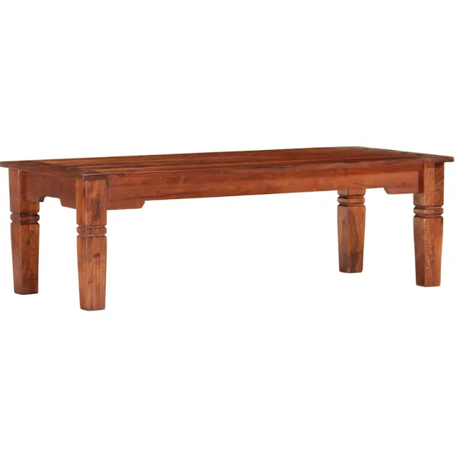 vidaXL Salontafel 110x50x35 cm massief acaciahout Bruin