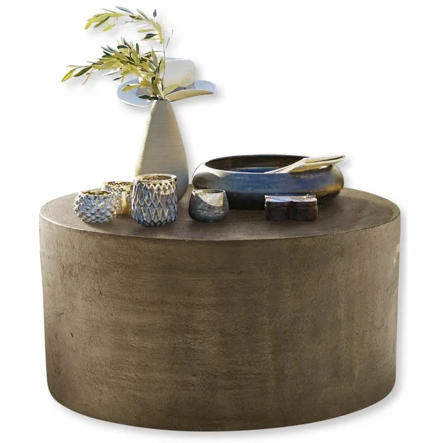 Loberon Salontafel Lexy grijs