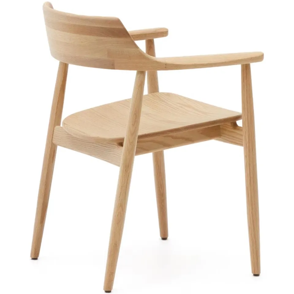 Kave Home Fondes eetkamerstoel naturel, foto 3