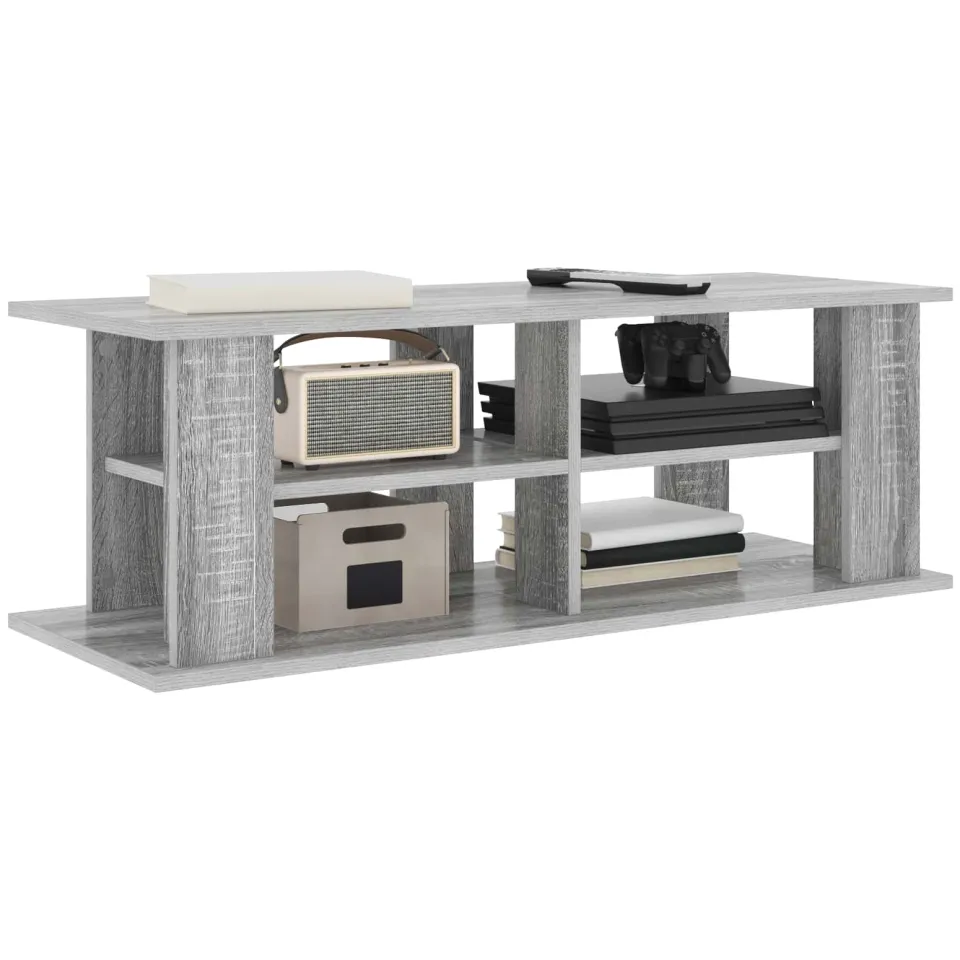 vidaXL TV-standaard 96 x 35 x 33,5 cm Grijs Sonoma