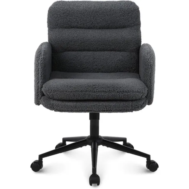 Thuys Ergonomische Bureaustoel - Bureaustoelen voor Volwassenen en Kinderen - Gaming Stoel - Chair - Donkergrijs