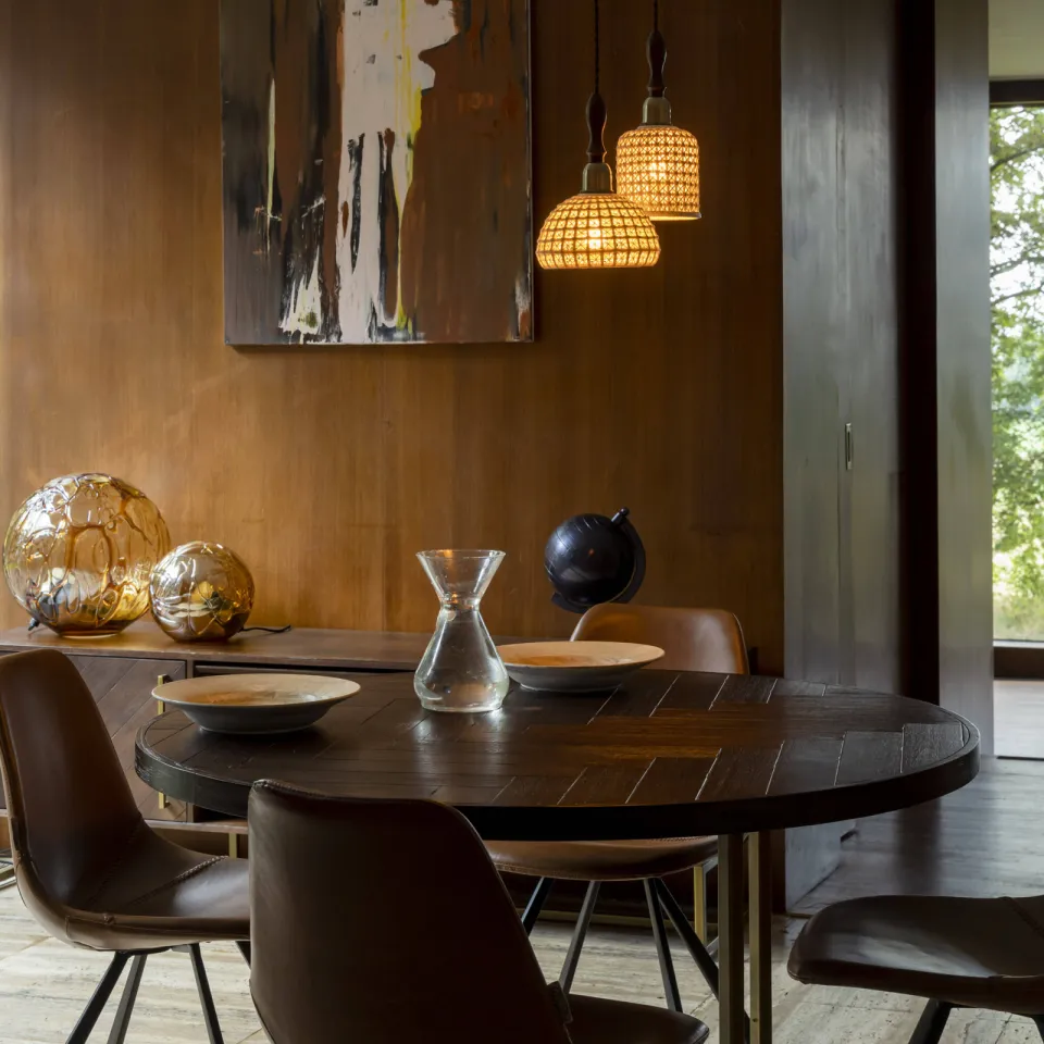 Dutchbone eettafel Class bruin, foto 4