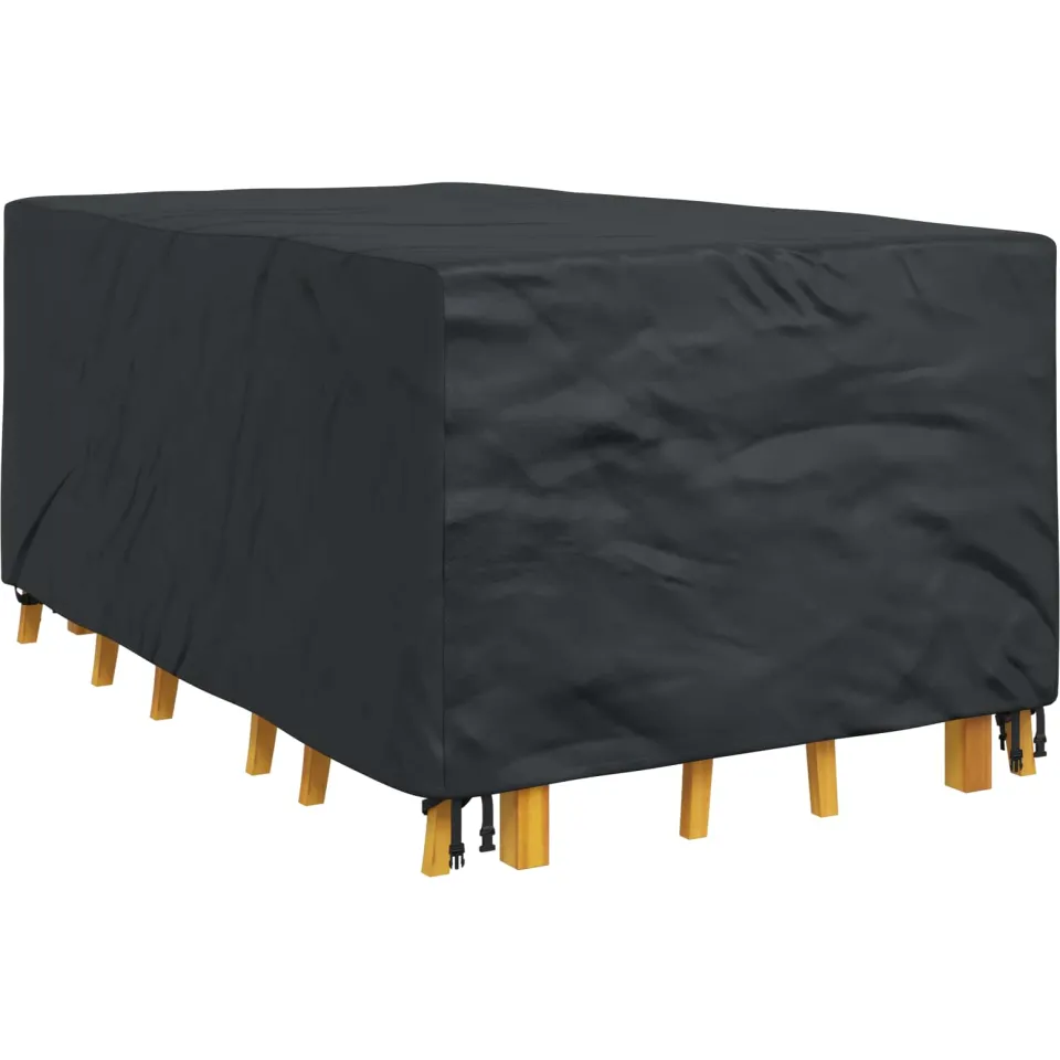 vidaXL Meubelhoes Effen Zwart 143 x 225 x 90 cm