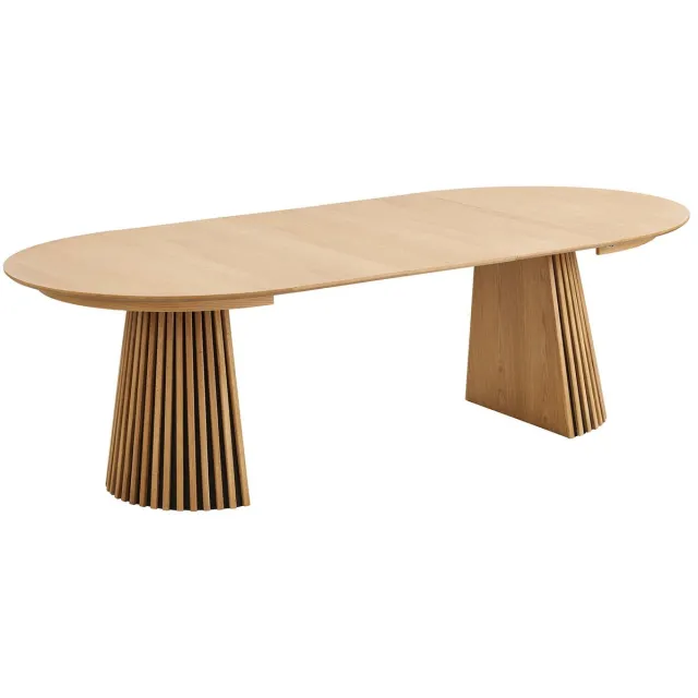 House Nordic Eettafel Osaka - Naturel Uitschuifbaar - 120-240cm