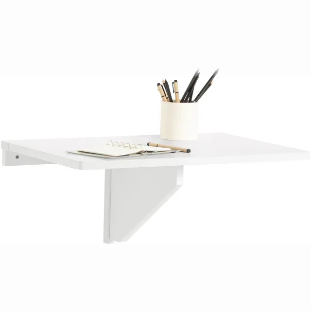 Prime Homely Prime Home Eettafel - Keukentafel - Wandklaptafel - Laptoptafel - 60 x 40 x 1,4cm - 4kg - Wit