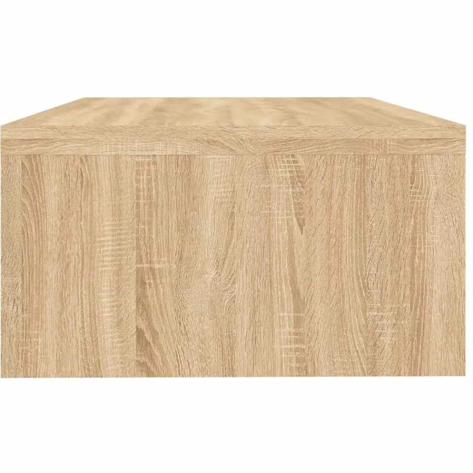 vidaXL Monitorstandaard 42x24x13 cm bewerkt hout sonoma eikenkleurig, foto 4