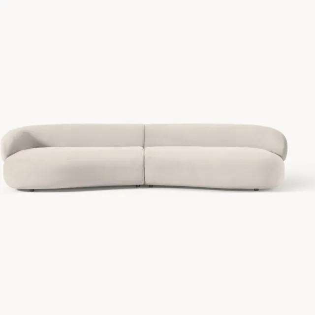 Westwing Collection Bank Alba (4-zits) Wit