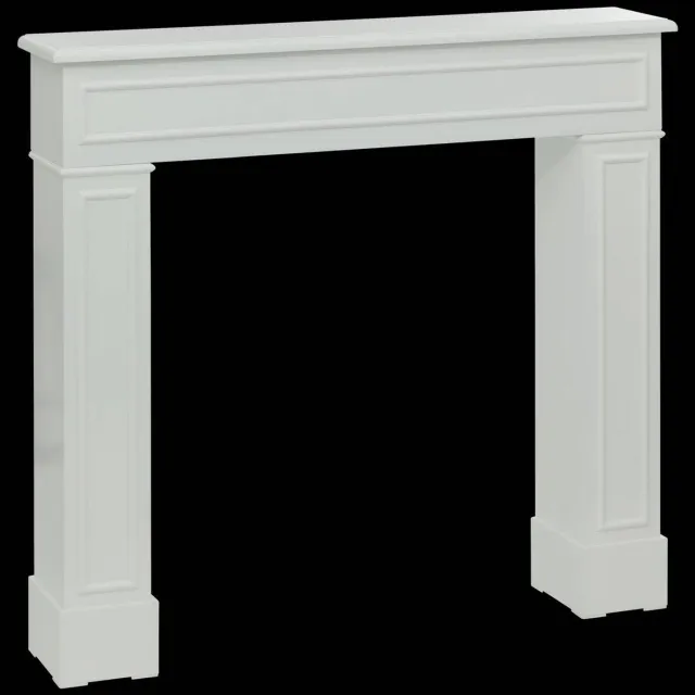 Feeric lights & Christmas Houten console schouw H96cm Blanc