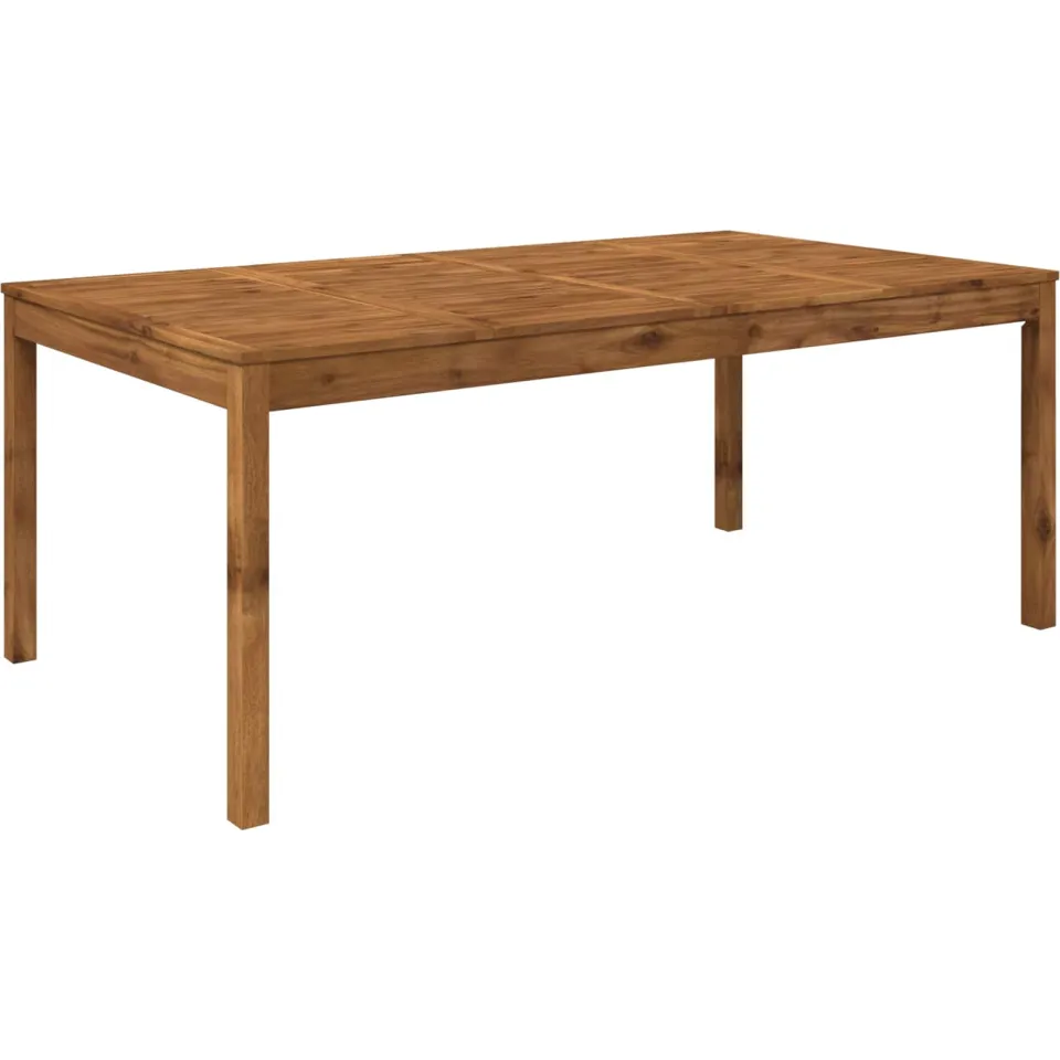 vidaXL Tuindiner tafel LAREN Naturel 196 x 100,5 x 75 cm, foto 3