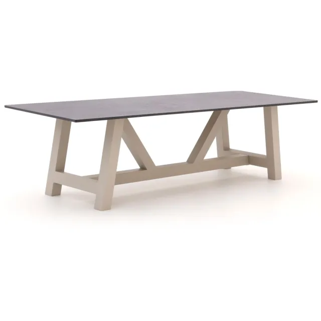 Bellagio tuinmeubelen Bellagio Bresimo dining tuintafel 260x100cm taupe