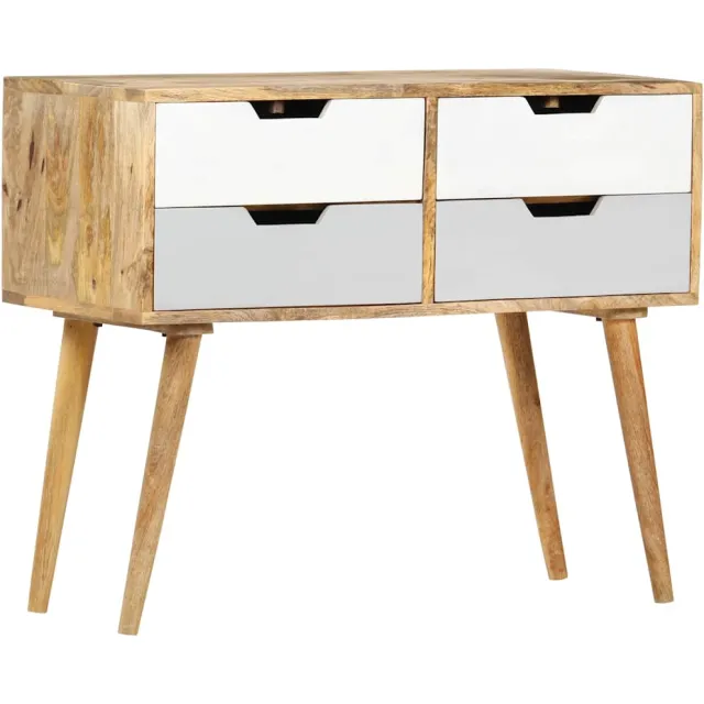 vidaXL Dressoir 85x40x71 cm massief mangohout Bruin
