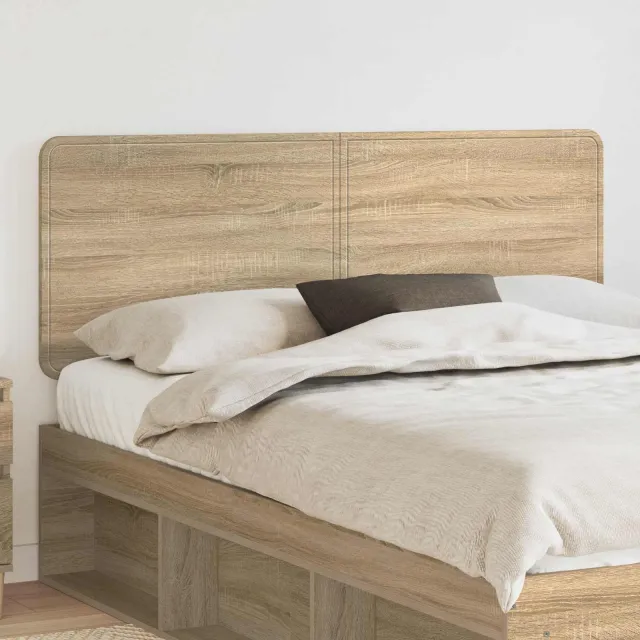 vidaXL Hoofdbord Sonoma Eiken Bewerkt hout Bruin