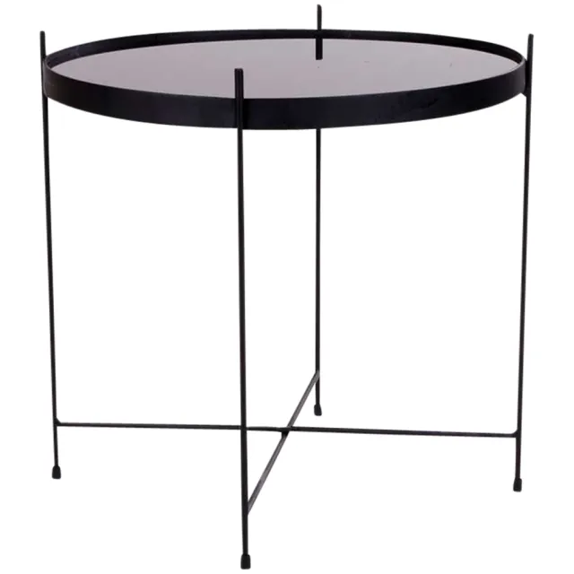 Artichok Liliana ronde bijzettafel zwart - Ø 48 cm