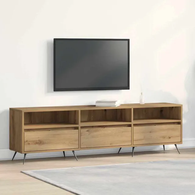 vidaXL TV-kast 150 x 30 x 44,5 cm artisanaal eikenkleurig Bewerkt hout, foto 2