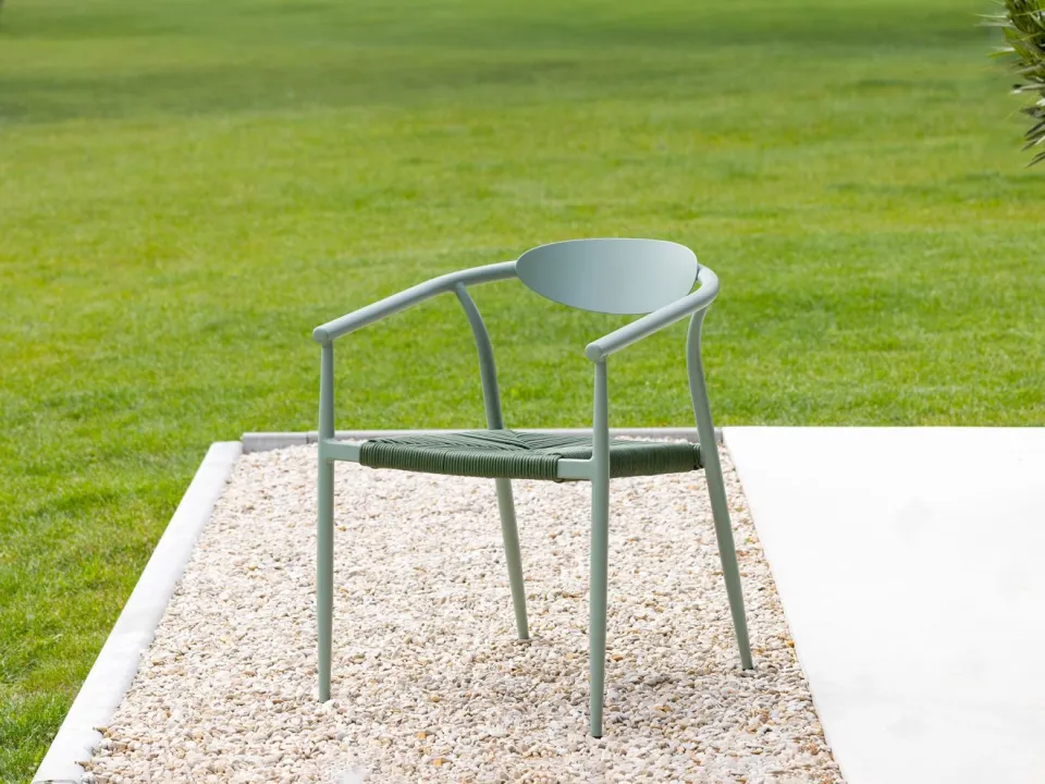 Manifesto Furniture Manifesto Cavone/Bruca 220cm dining tuinset 7-delig stapelbaar bruin, foto 4