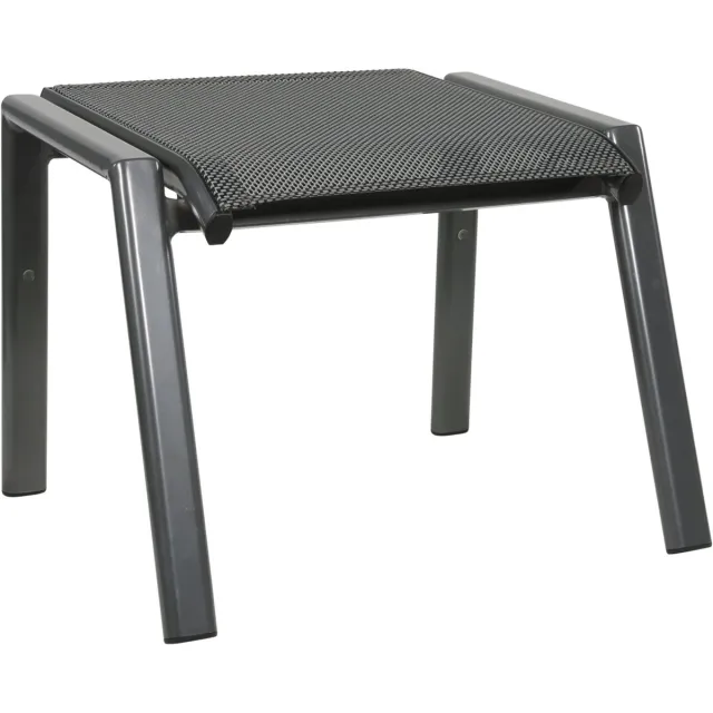 Lesliliving Outdoor Living - Voetenbank Mojito Negro II zwart