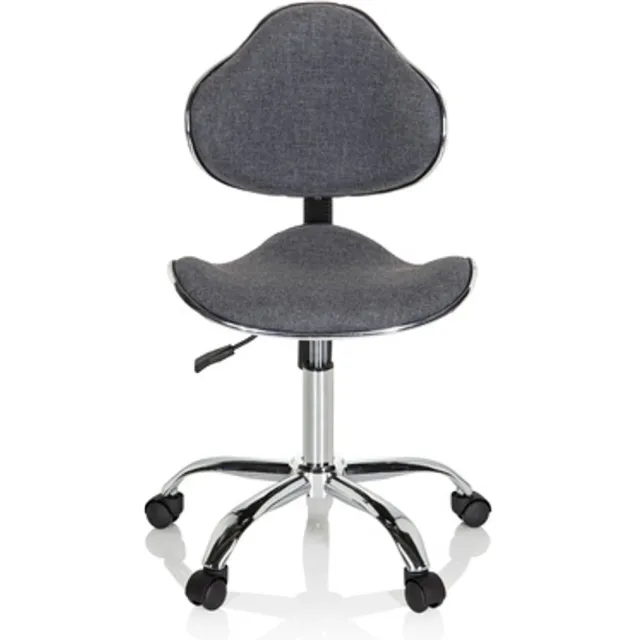 Kinder bureaustoel KIDDY GTI-3 stof grijs hjh OFFICE