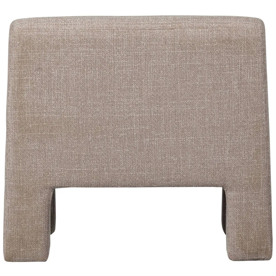 WOOOD Lavid Fauteuil - Polyester - Naturel - 73x74x84, foto 4