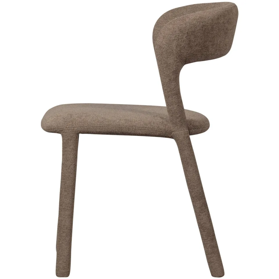 WOOOD Noble eetkamerstoel taupe, foto 5