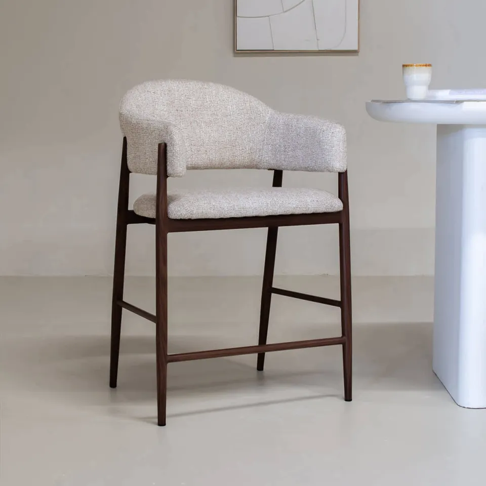 Giga Meubel Dénia barstoel beige, foto 6
