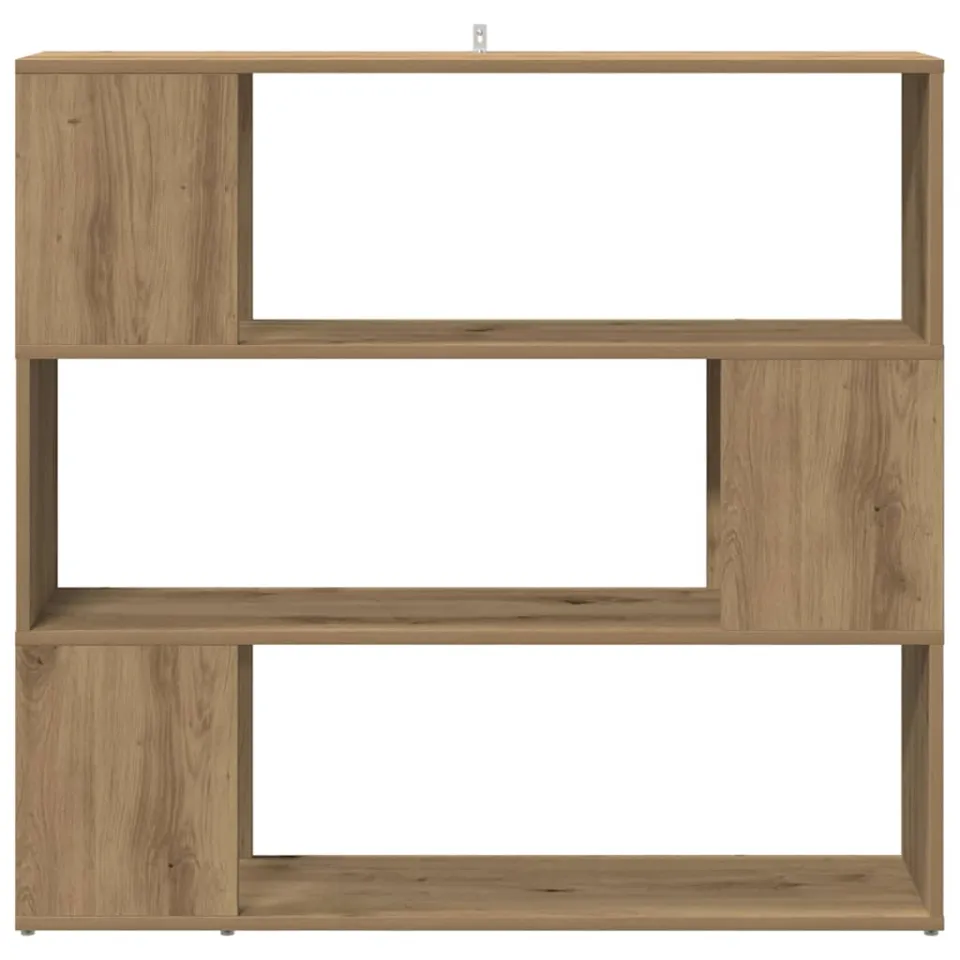 vidaXL Boekenkast/kamerscherm 100x24x94 cm artisanaal eikenkleur, foto 4