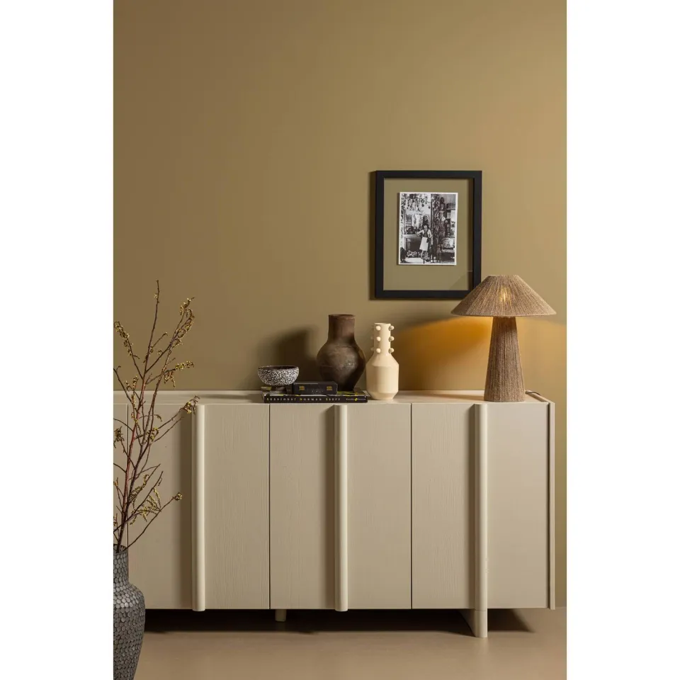 WOOOD Basu dressoir grenen beige, foto 3