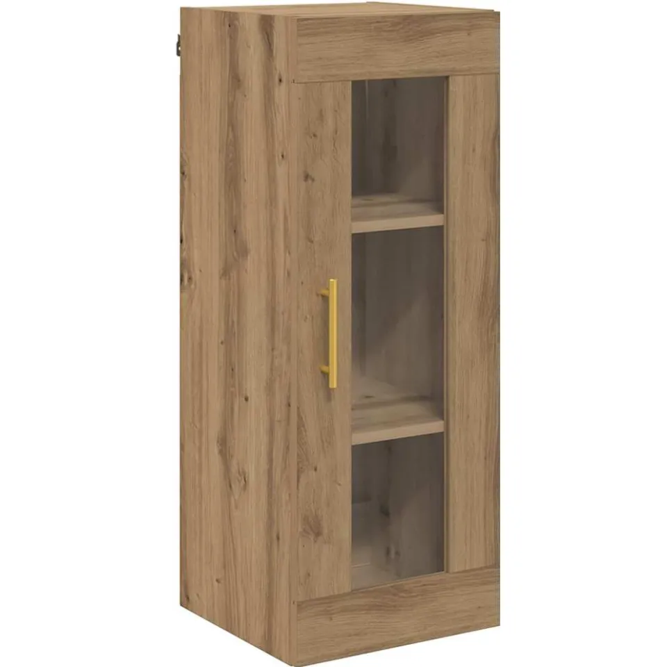 vidaXL Wandkast Artisan Eiken 34,5 x 34 x 90 cm, foto 3