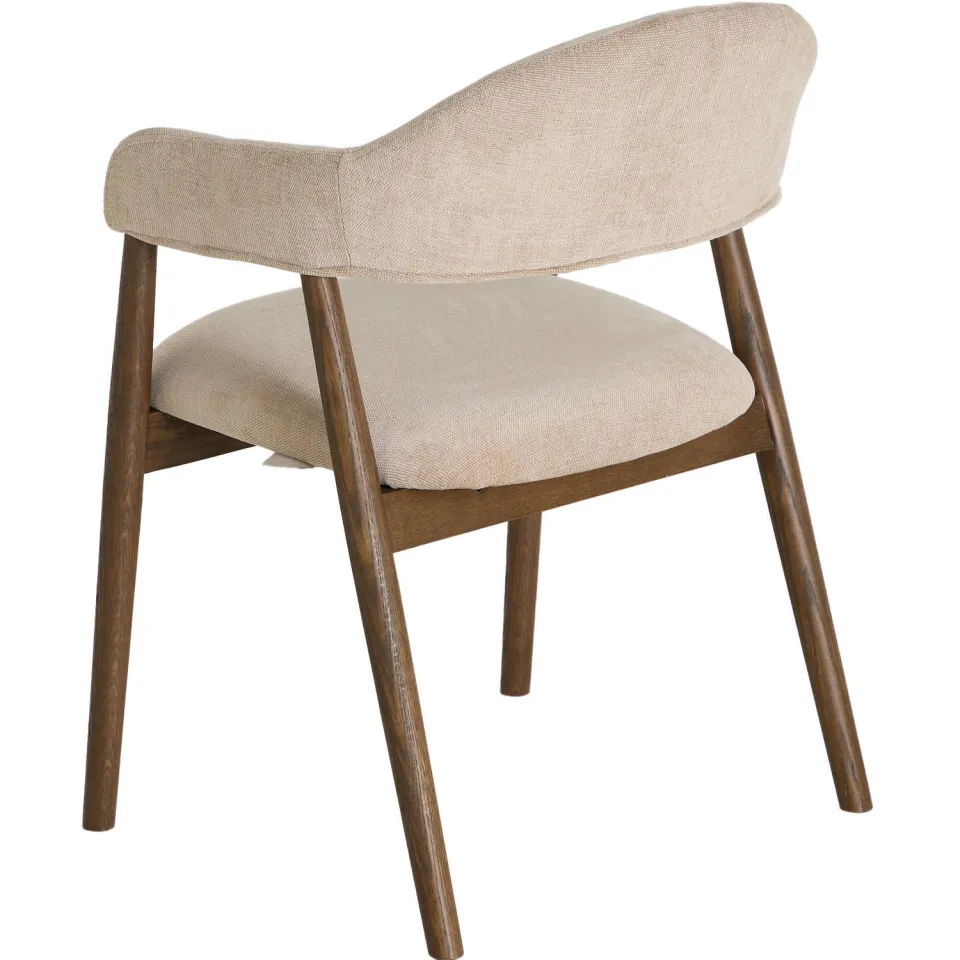 NOUS Living eetkamerstoel Myra beige, foto 4